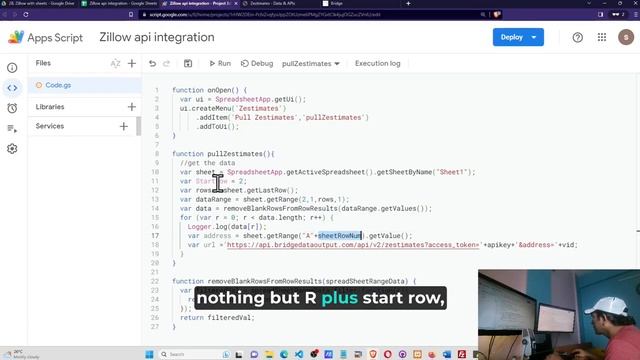 How to integrate Zillow with google sheet, learn api integration with google sheets and app script. смотреть онлайн