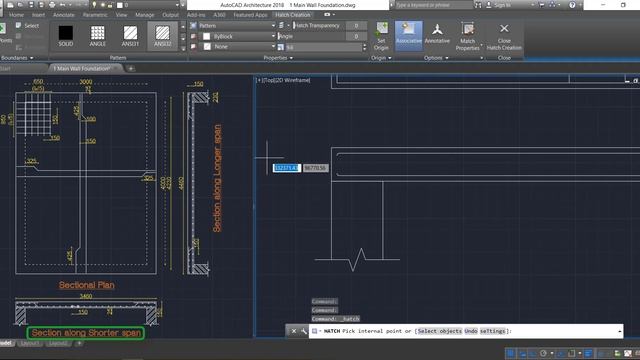 How to draw Two Way Slab in AUTOCAD смотреть онлайн