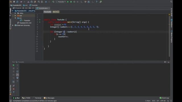 Java Programming Tutorials - 12 - Count The Times an Element Appears in an Array смотреть онлайн