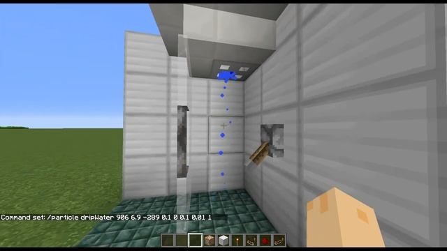 How To Make A Working Shower In Vanilla Minecraft 1.12.2 - Minecraft Tutorial