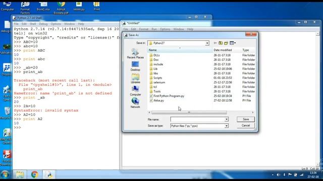 Day2 : Python basic training, Variables and Key words смотреть онлайн