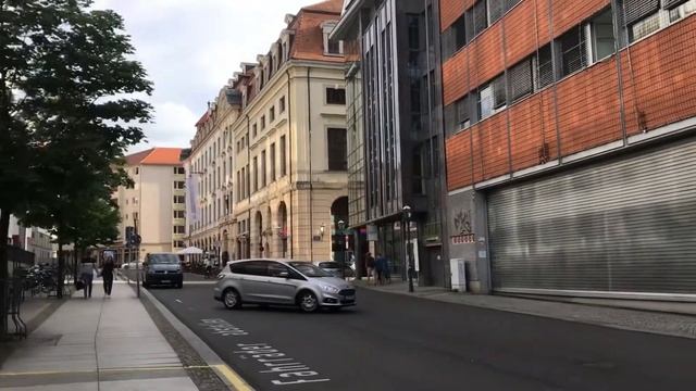 Прогулки по городу Лейпциг. Путешествия по Германии. Leipzig