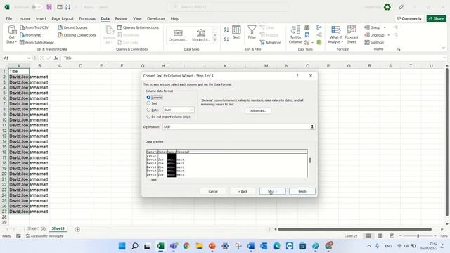 How to Split text into different columns with the Convert Text to Columns Wizard - Microsoft Excel смотреть онлайн