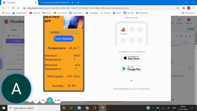 Weather App | Can tell the weather of any city | смотреть онлайн
