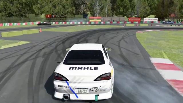 Assetto Corsa Nissan Silvia S15 Drift in Tamada Sportsland смотреть онлайн