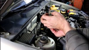 Замена топливного фильтра на Chevrolet Lanos Шевроле Ланос 2008 года