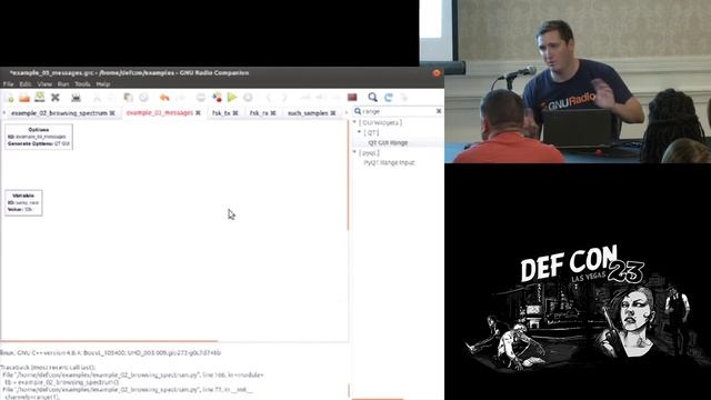 DEF CON 23 - Wireless Village - Tim Oshea - GNU Radio Tools for Radio Wrangling/Spectrum Domination смотреть онлайн