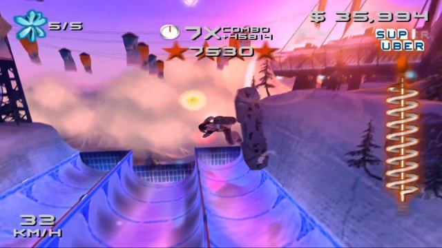 SSX 3 - All Uber Tricks смотреть онлайн