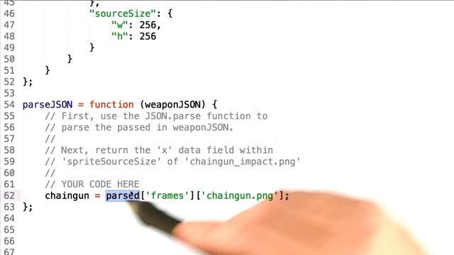 Inspecting JSON - HTML5 Game Development смотреть онлайн