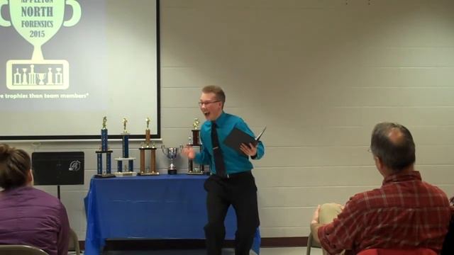 Appleton North Forensics Showcase 2015 (part 1) смотреть онлайн