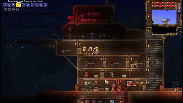 Terraria! Снимаем видео с таратеном! добиваем 1000000 подписиков xD смотреть онлайн