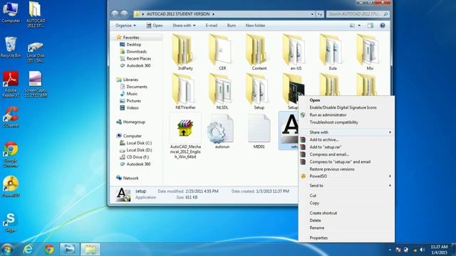 How to download and install autocad mechanical 2012 student version смотреть онлайн