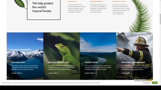 NaturePress - Ecology and Environment WordPress Theme organization nonprofit Mariko смотреть онлайн