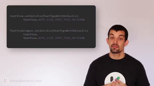TAMAÑO de texto AUTOMÁTICO en TextView de Android usando AUTOSIZING смотреть онлайн