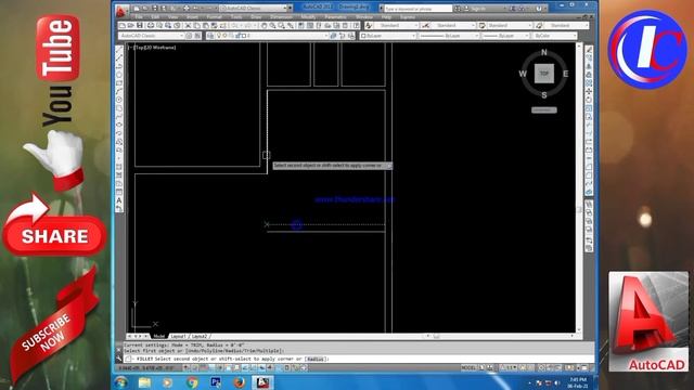 AutoCad Tutorial Class 15 Layout Plan For Hindi/Urdu - Simple Layout смотреть онлайн