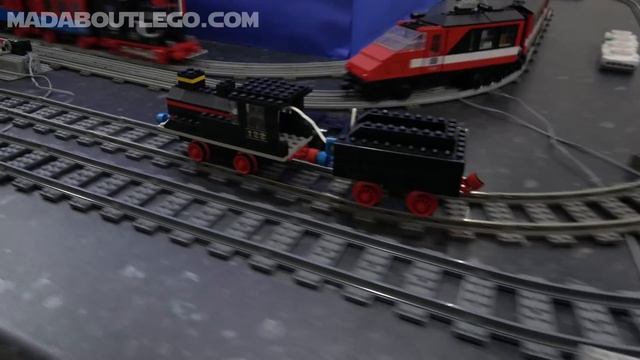 Lego City Train Loco and Tender 122. смотреть онлайн
