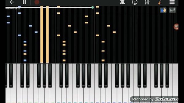 I am play the piano levan polka