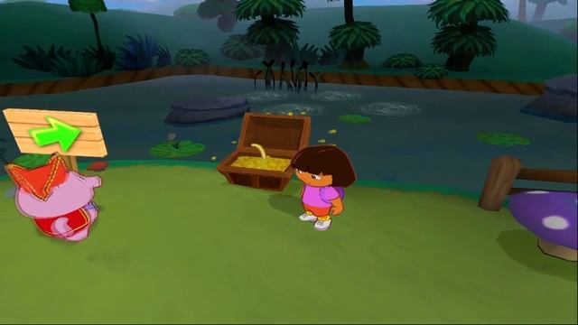 Dora Saves the Mermaids - Level-6 - Pirate Island [PS2 HD] смотреть онлайн