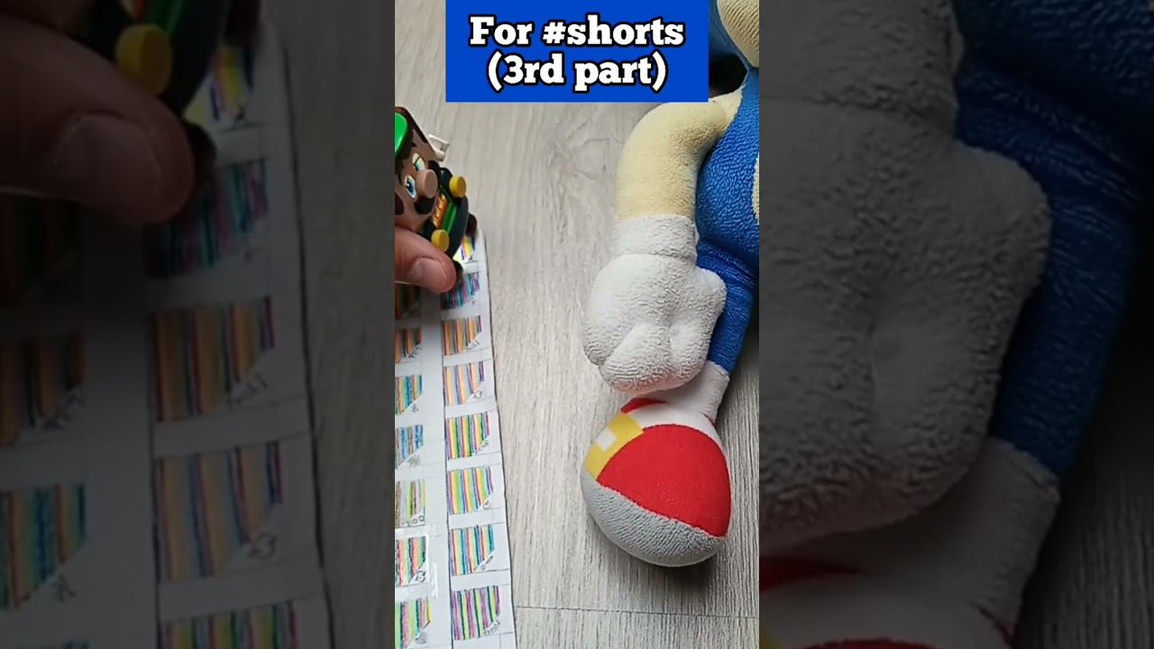 Super Mario Luigi draw barcodes detail check in my catalog. Part 3 Vertical version! #shorts смотреть онлайн