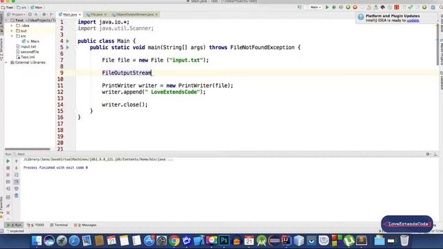 Java FileIO 2 - Write to File using FileOutputStream and PrintWriter (Bangla | বাংলা) смотреть онлайн