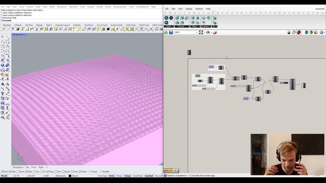 Tutorial: Simulating tool path Carving with Rhino + Grasshopper смотреть онлайн