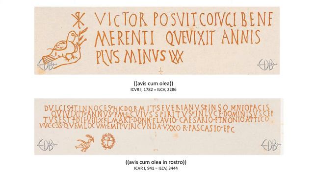 Symbolism in early Christian epitaphs смотреть онлайн