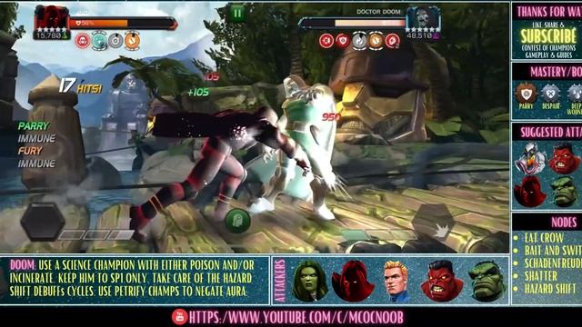 MCOC: Act 7.4.4 - Hazard Shift, Eat Crow, Shatter & Bait And Switch (Book 2, Act 1.4) Super Skrull смотреть онлайн