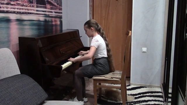 1184 Золотарева Злата 10 лет г Саратов И С Бах Французская сюита си минор Аллеманда Сарабанда смотреть онлайн