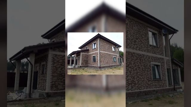 Фасадные работы Клинкерная плитка #фасад #фасаддома #клинкерныйкирпич #клинкер #дизай #визуализация смотреть онлайн