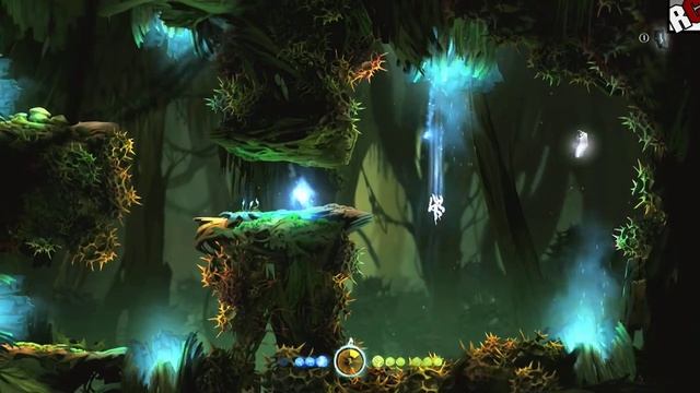 Ori and the Blind Forest - AIRBORNE Achievement Guide - Double Jump 5 times without touching ground смотреть онлайн
