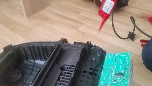 Reparatur Staubsauger Miele / подшипник в пылесосе