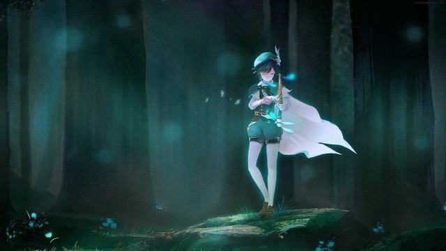 mylivewallpapers com Venti Genshin Impact смотреть онлайн