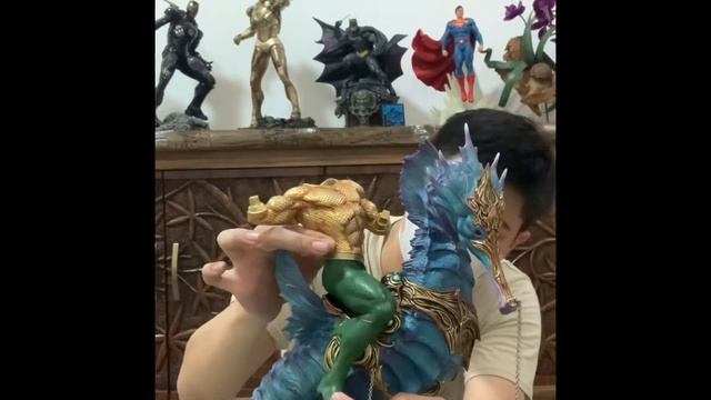 UNBOXING XM STUDIOS AQUAMAN DC REBIRTH смотреть онлайн
