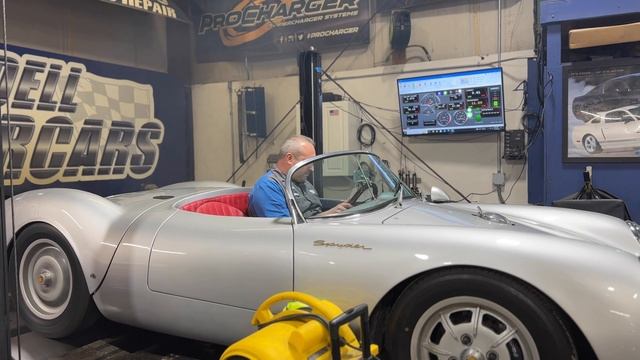 1955 Porsche 550 Spyder Replica (Dyno) смотреть онлайн