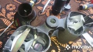 Ремонт Бінокля Focal 7-15x35 ремонт бинокля Disassemble and clean Binoculars