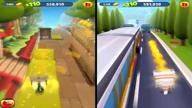 Gold Run Talking Tom Gold Super Tom Super Angela outfit7 game смотреть онлайн