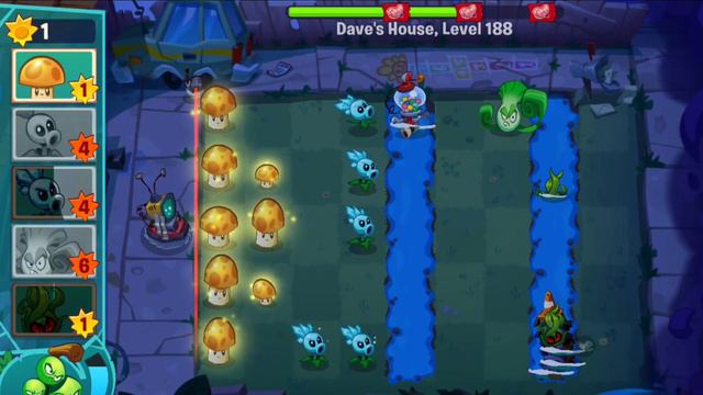 HOW TO PASS LEVEL 188 IN PLANTS VS ZOMBIES 3 | WELCOME TO ZOMBURBIA LEVEL 188 смотреть онлайн