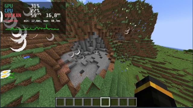 Minecraft java on Vulkan: proof of concept смотреть онлайн