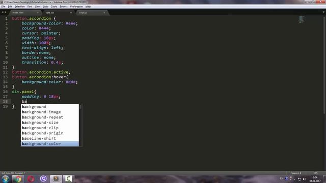 Уроки JavaScript Практика #15 Accordion пишем сами смотреть онлайн