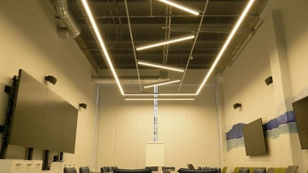 Система управления освещением DALI в технопарке Morion Digital