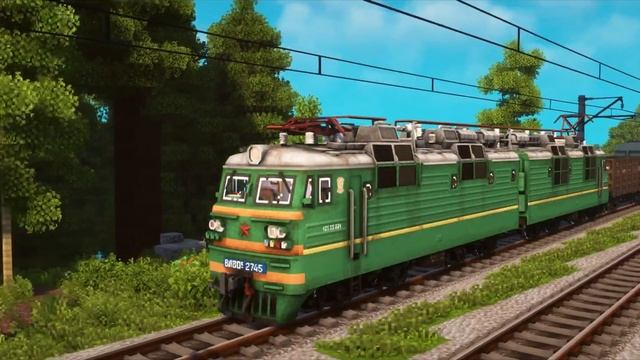 Майнкрафт выживание с модом на поезда смотреть онлайн