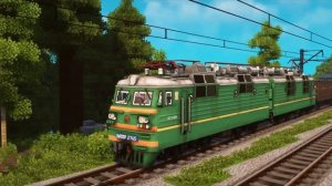 Майнкрафт выживание с модом на поезда