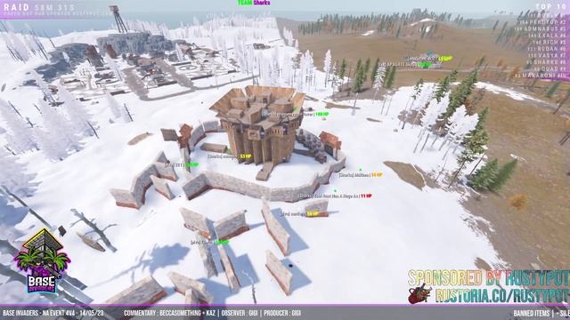Rustoria x Base Invaders - NA 4v4 Tournament - May 14, 2023 смотреть онлайн