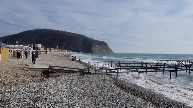 21.01.2023. ПОГОДА В АРХИПО-ОСИПОВКЕ. МОРЕ смотреть онлайн