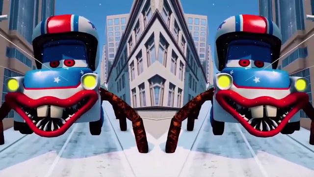 Escape From Lighting McQueen Vs Monster Car - Coffin Dance Song (cover) #coffindance