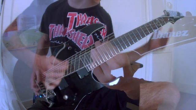 Harms Way - Become a machine (guitar and bass cover) смотреть онлайн