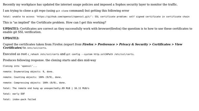 How to install self signed .pem certificate for an application in OpenSuse? смотреть онлайн