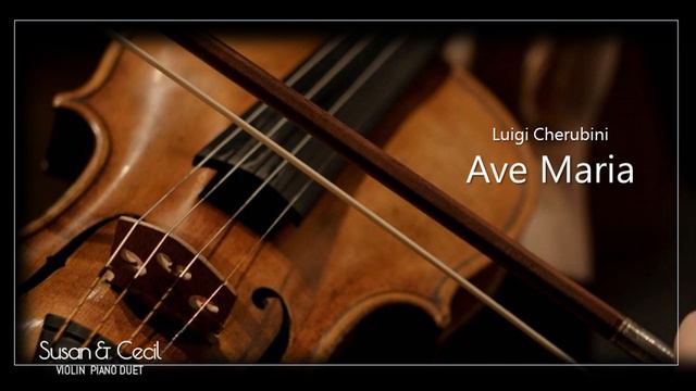 [1Hour] Ave Maria (Luigi Cherubini) ケルビーニの アヴェ・マリア Violin/2 Piano Cover - Extended