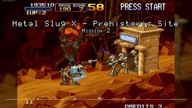 Prehistoric Site/Mission 2 ■ Metal Slug X [Arrangement] смотреть онлайн