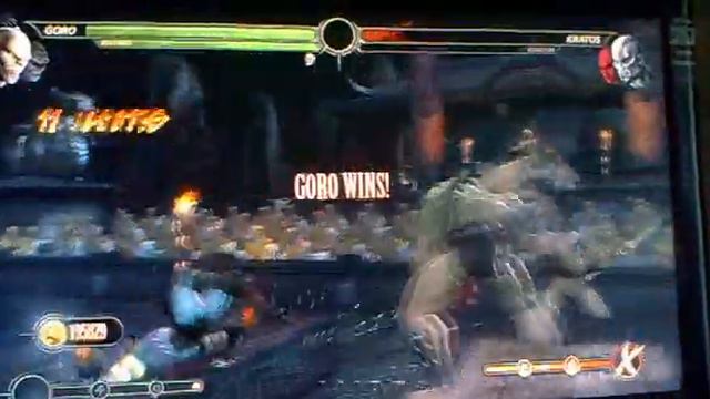 Mortal Kombat 2011 -Goro & Kintaro Gameplay -Tag Team Ladder MK9 смотреть онлайн